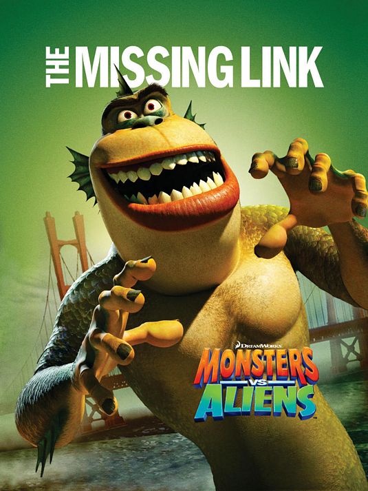 the movie poster: Monsters vs. Aliens (2009) ver5