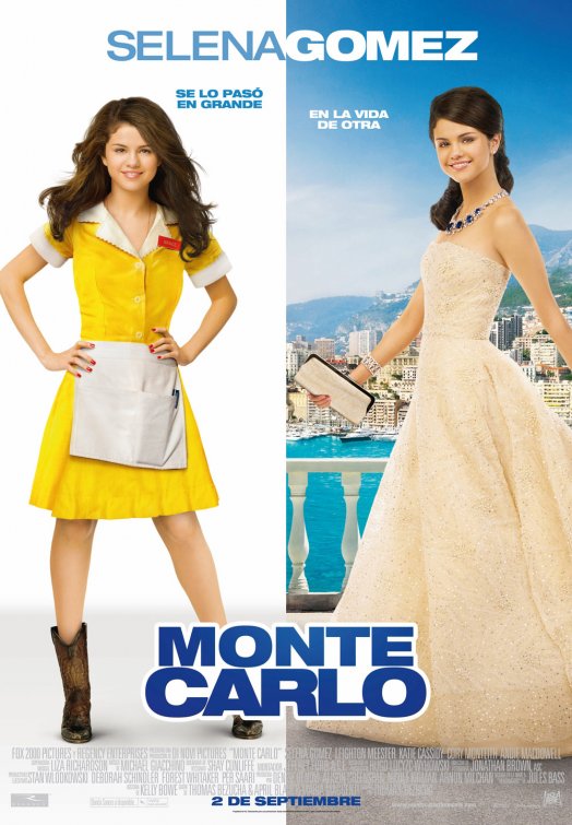 1000 piece jigsaw puzzle for the movie poster: Monte Carlo (2011) ver2