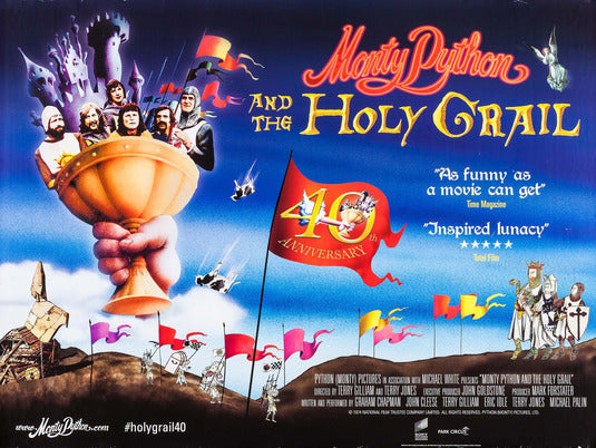 1000 piece jigsaw puzzle for the movie poster: Monty Python and the Holy Grail (1975) ver4