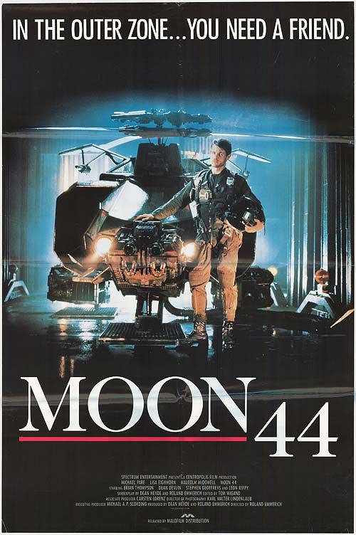the movie poster: Moon 44 (1990)