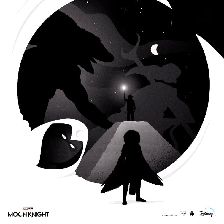 1000 piece jigsaw puzzle for tv poster: Moon Knight, ver24