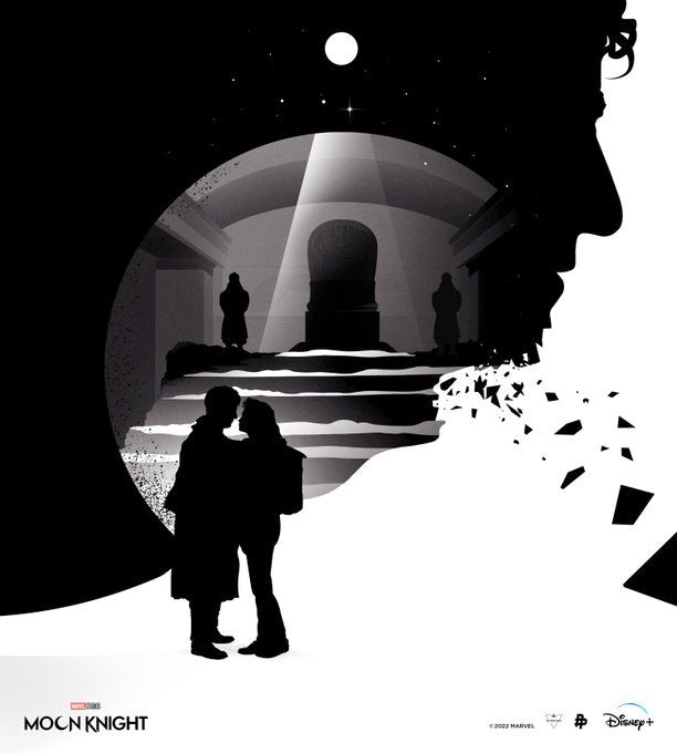 1000 piece jigsaw puzzle for tv poster: Moon Knight, ver25