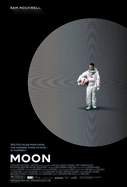 1000 piece jigsaw puzzle for the movie poster: Moon (2009) ver2