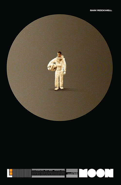1000 piece jigsaw puzzle for the movie poster: Moon (2009) ver4