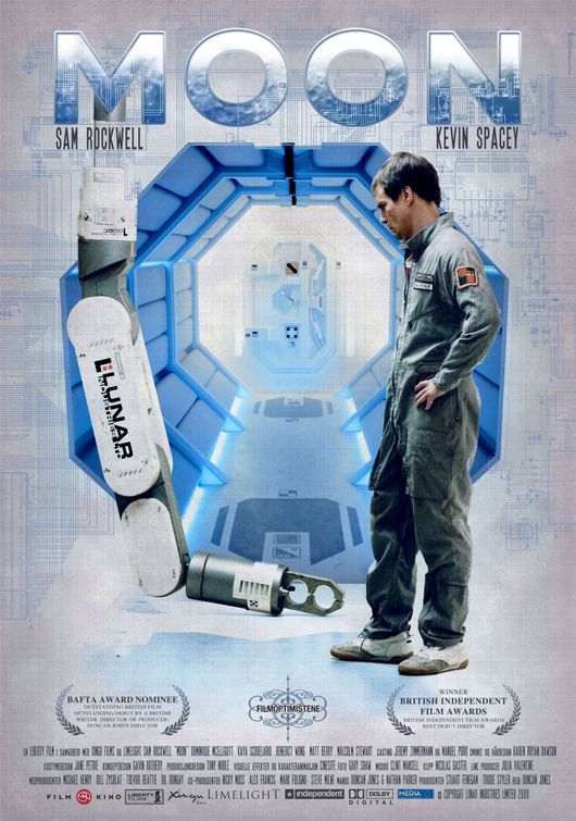 1000 piece jigsaw puzzle for the movie poster: Moon (2009) ver5