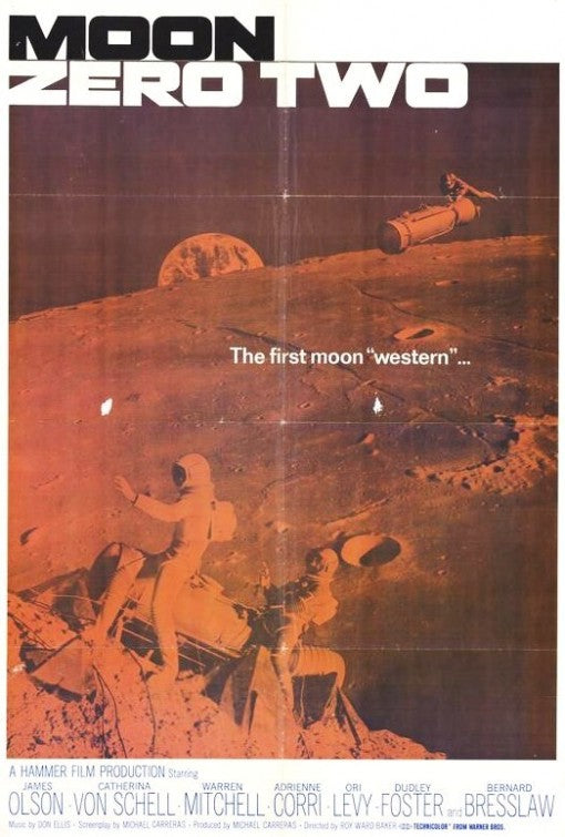 1000 piece jigsaw puzzle for the movie poster: Moon Zero Two (1970) ver2