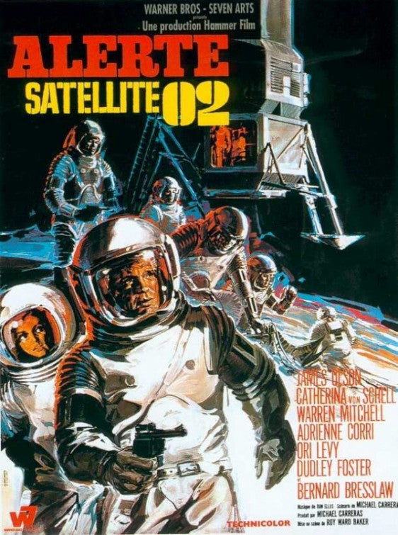 1000 piece jigsaw puzzle for the movie poster: Moon Zero Two (1970) ver6
