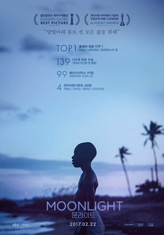 1000 piece jigsaw puzzle for the movie poster: Moonlight (2016) ver4