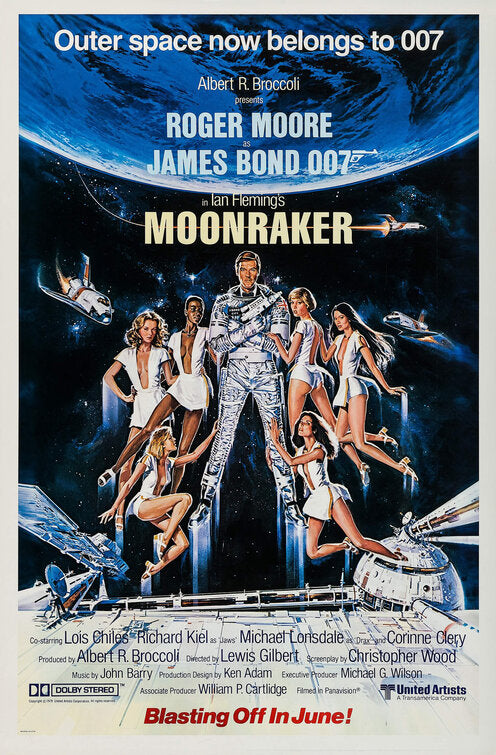 the movie poster: Moonraker (1979) ver4