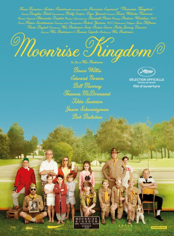 1000 piece jigsaw puzzle for the movie poster: Moonrise Kingdom (2012) ver2