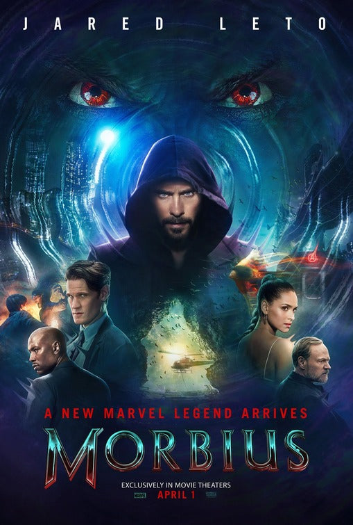 1000 piece jigsaw puzzle for the movie poster: Morbius (2022) ver2