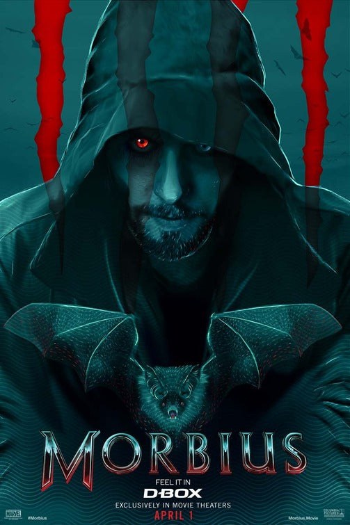 1000 piece jigsaw puzzle for the movie poster: Morbius (2022) ver5