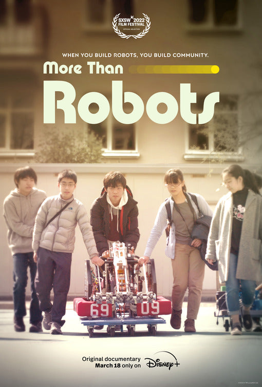 1000 piece jigsaw puzzle for the movie poster: More Than Robots (2022)