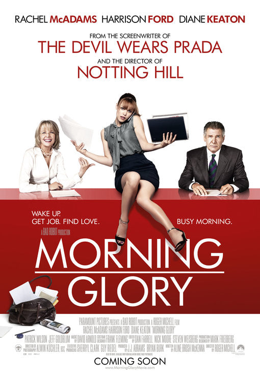 1000 piece jigsaw puzzle for the movie poster: Morning Glory (2010) ver7