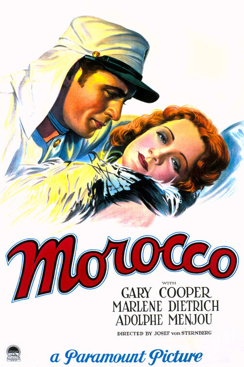 1000 piece jigsaw puzzle for the movie poster: Morocco (1930)