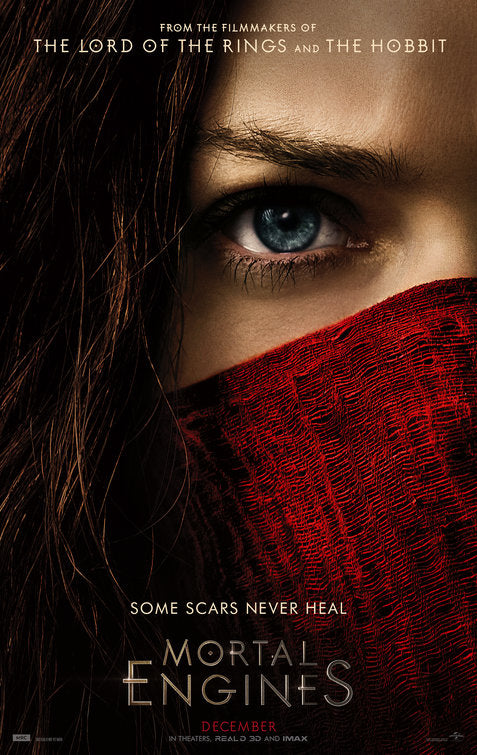 1000 piece jigsaw puzzle for the movie poster: Mortal Engines (2018)