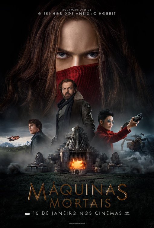 1000 piece jigsaw puzzle for the movie poster: Mortal Engines (2018) ver3