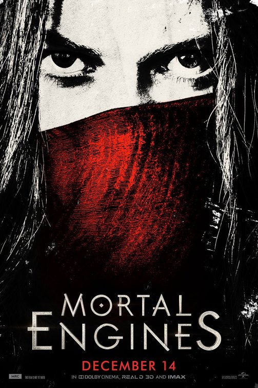 1000 piece jigsaw puzzle for the movie poster: Mortal Engines (2018) ver7