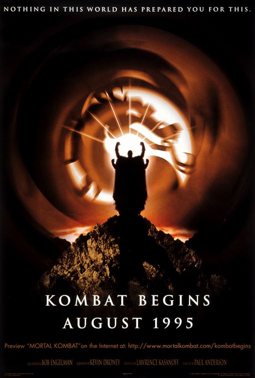the movie poster: Mortal Kombat (1995) ver1