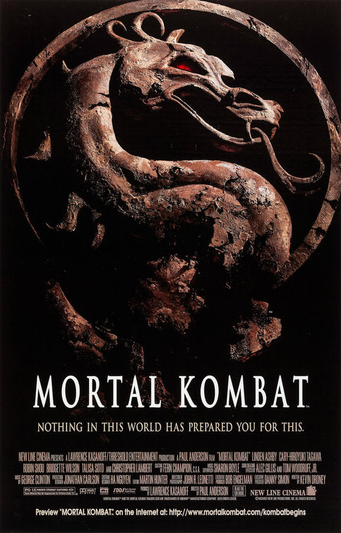 1000 piece jigsaw puzzle for the movie poster: Mortal Kombat (1995) ver3