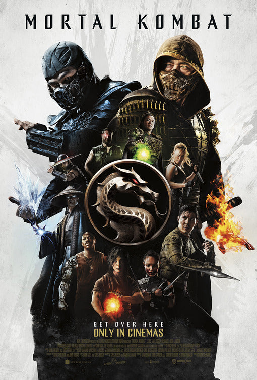 1000 piece jigsaw puzzle for the movie poster: Mortal Kombat (2021) ver4