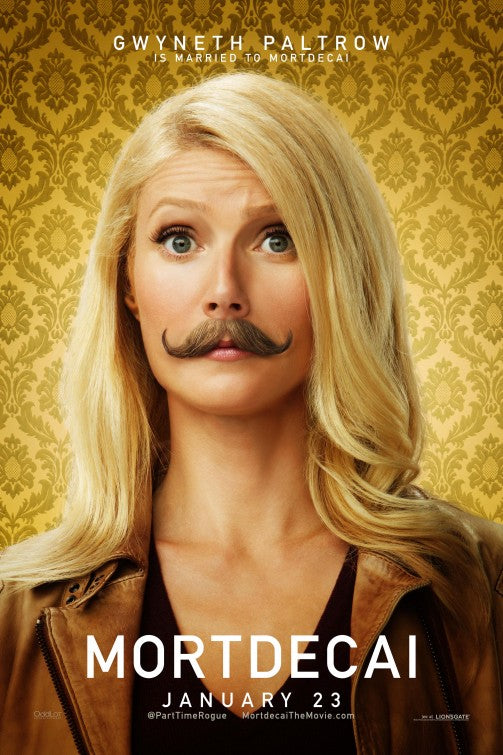 1000 piece jigsaw puzzle for the movie poster: Mortdecai (2015) ver4