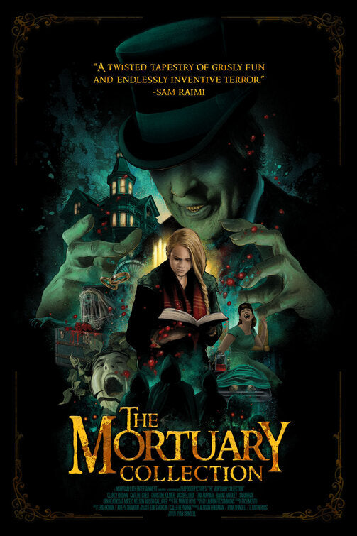 1000 piece jigsaw puzzle for the movie poster: The Mortuary Collection (2020)