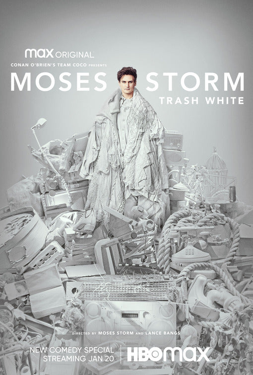 1000 piece jigsaw puzzle for tv poster: Moses Storm: Trash White