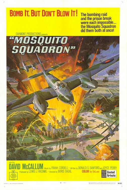the movie poster: Mosquito Squadron (1969)