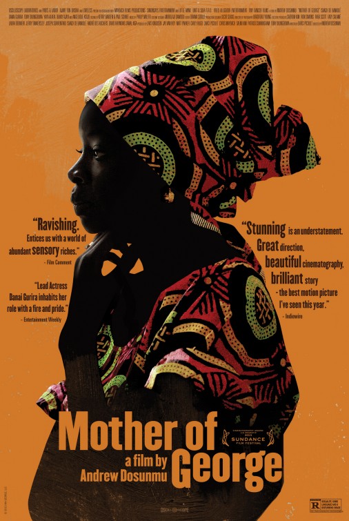 1000 piece jigsaw puzzle for the movie poster: Mother of George (2013)