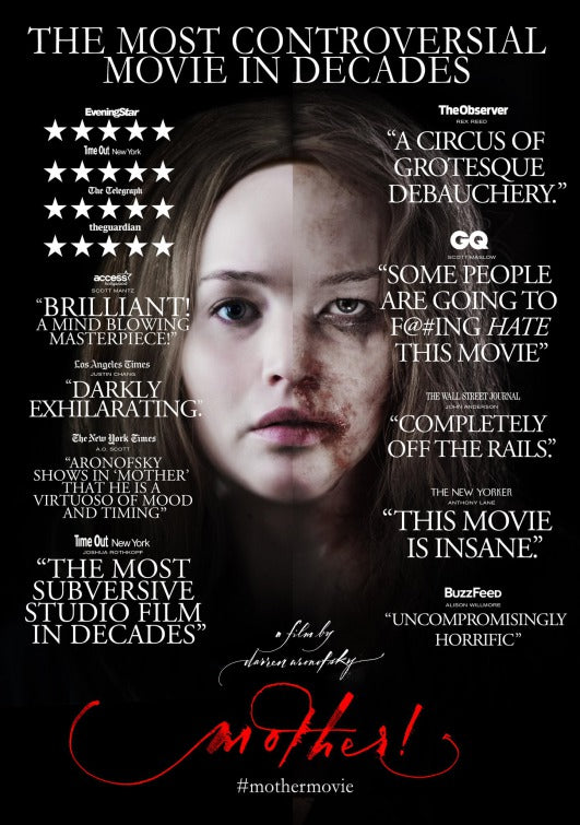 1000 piece jigsaw puzzle for the movie poster: Mother! (2017) ver7