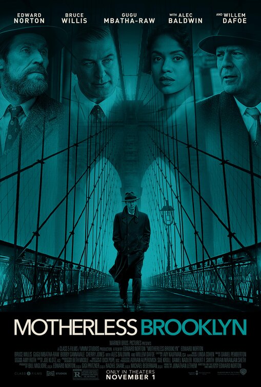 1000 piece jigsaw puzzle for the movie poster: Motherless Brooklyn (2019) ver2