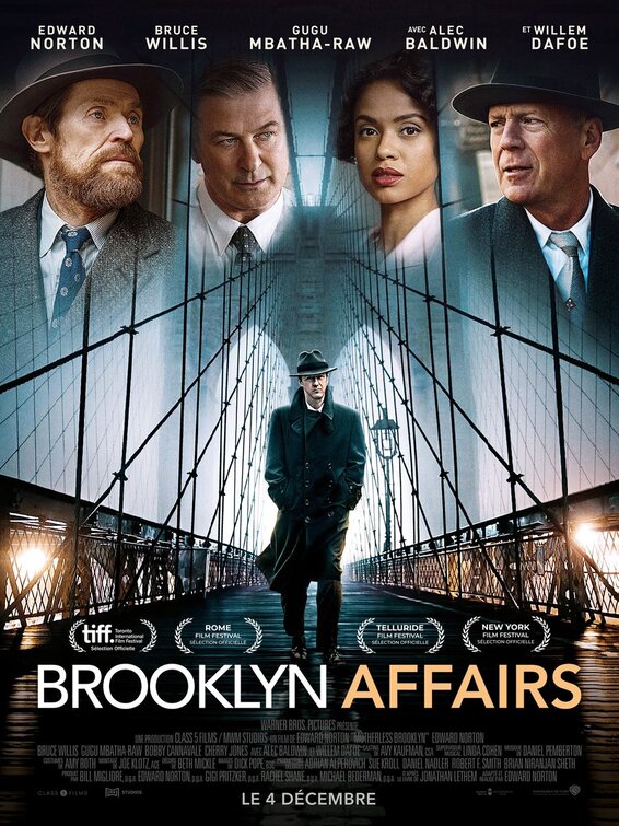 1000 piece jigsaw puzzle for the movie poster: Motherless Brooklyn (2019) ver3