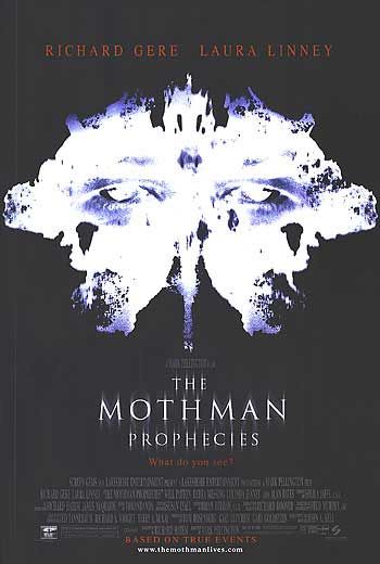the movie poster: The Mothman Prophecies (2002)