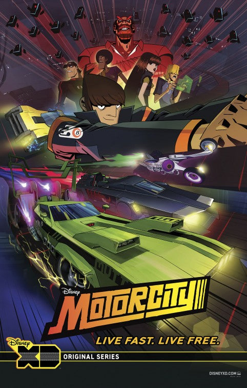 1000 piece jigsaw puzzle for tv poster: Motorcity