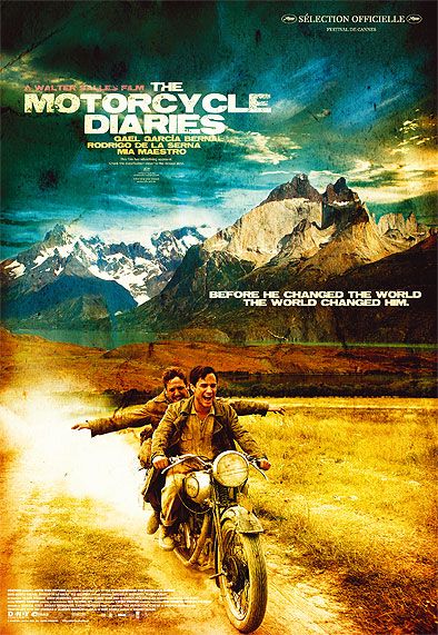 the movie poster: The Motorcycle Diaries (2004) ver2