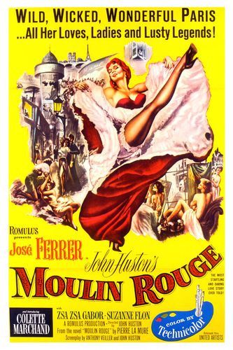 the movie poster: Moulin Rouge (1952)