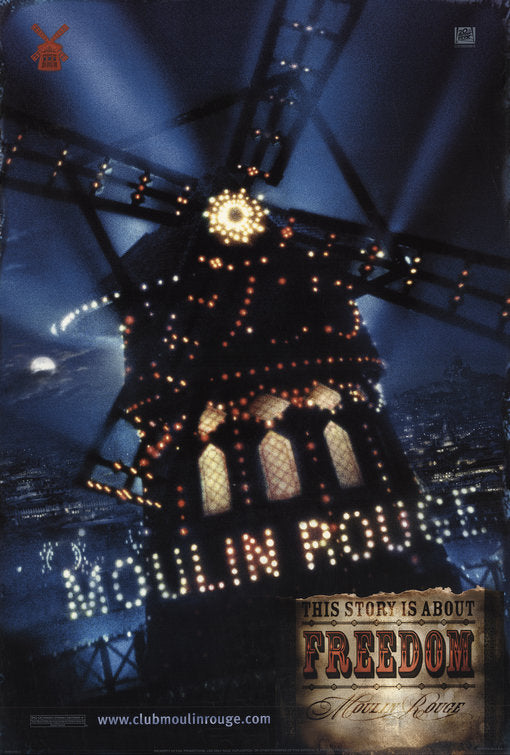 the movie poster: Moulin Rouge (2001) ver5