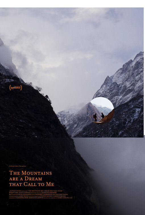 1000 piece jigsaw puzzle for the movie poster: The Mountains Are a Dream that Call to Me (2020)
