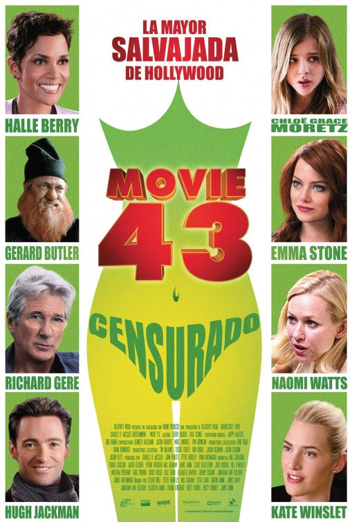 1000 piece jigsaw puzzle for the movie poster: Movie 43 (2013) ver2