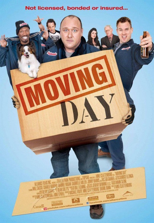 1000 piece jigsaw puzzle for the movie poster: Moving Day (2012)