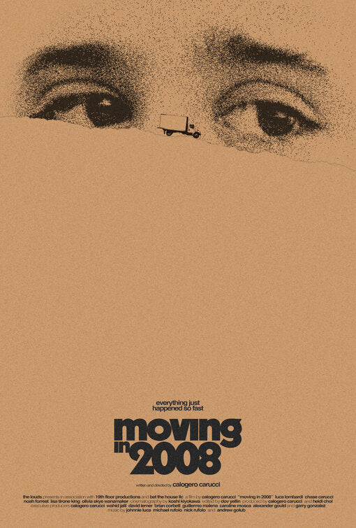 1000 piece jigsaw puzzle for the movie poster: Moving in 2008 (2021)