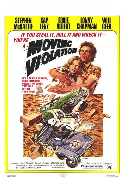 the movie poster: Moving Violation (1976)