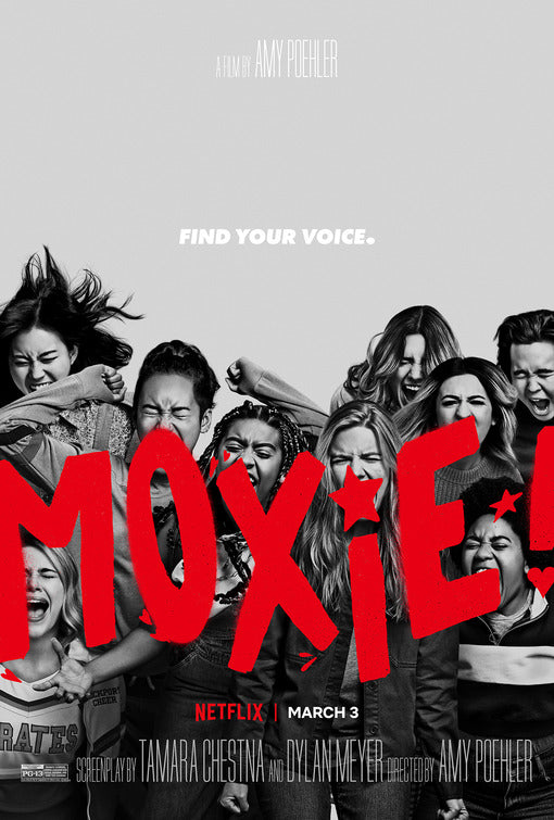 1000 piece jigsaw puzzle for the movie poster: Moxie (2021)