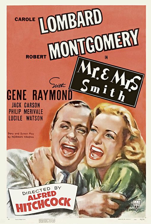 the movie poster: Mr. & Mrs. Smith (1941)