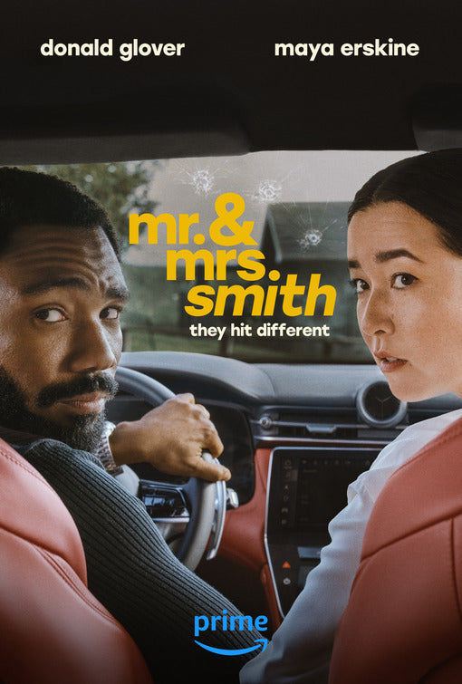 1000 piece jigsaw puzzle for tv poster: Mr. & Mrs. Smith