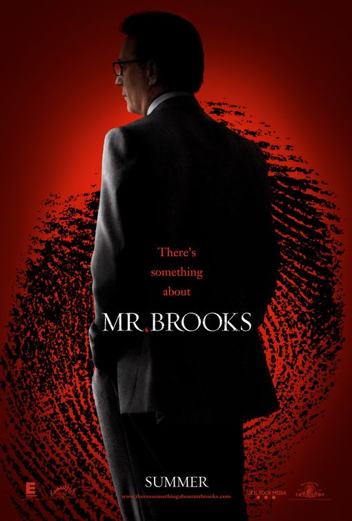 the movie poster: Mr. Brooks (2007)