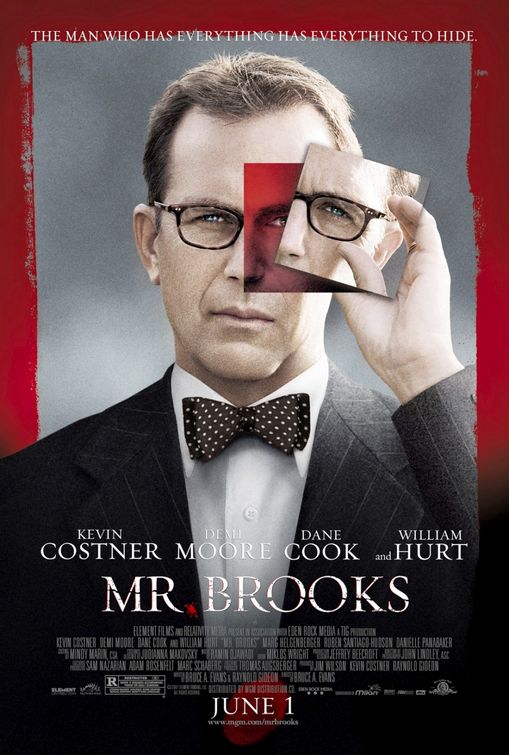 the movie poster: Mr. Brooks (2007) ver2