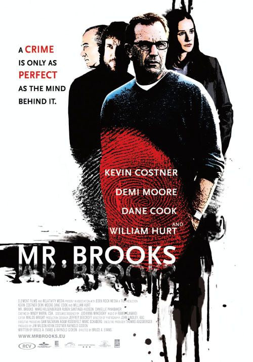 the movie poster: Mr. Brooks (2007) ver3