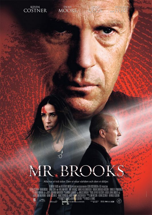 the movie poster: Mr. Brooks (2007) ver4
